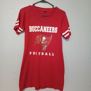 Buccaneers‎ NFL Red Buccaneers Mini Dress ❤️